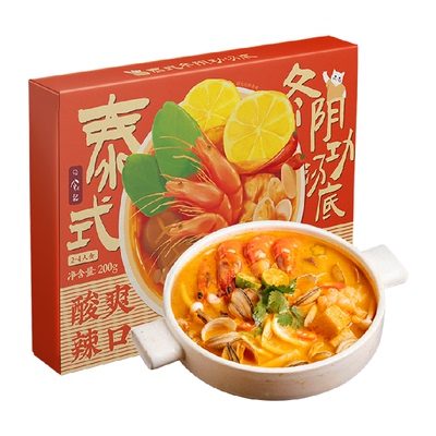 日食记泰式冬阴功汤料200g1盒