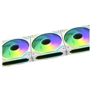 丛林豹星际S30磁吸积木风扇12030台式机ARGB拼接风扇电脑风压12cm