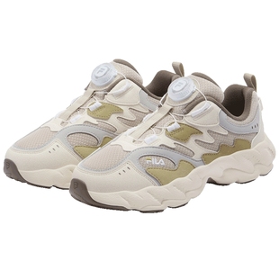 FILA斐乐儿童童鞋跑步鞋2025年冬季新款男女童中大童运动鞋子蕨草
