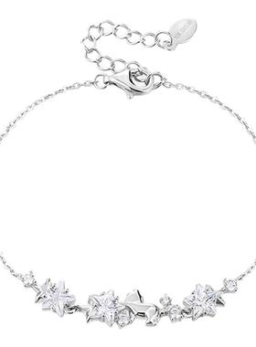 卡蒂罗摘星小猫手链925银女轻奢小众时尚设计生日礼物2025新款