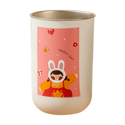 情侣漱口杯防霉抗菌刷牙杯一家三口儿童漱口牙缸洗漱杯不锈钢杯子