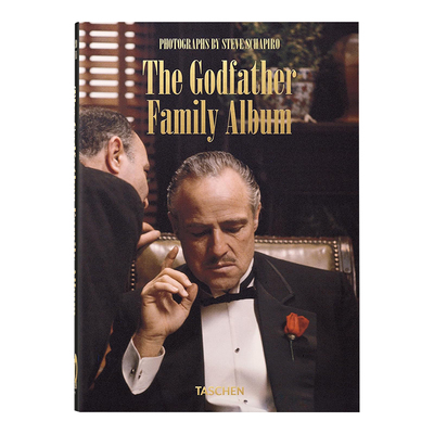 【现货】Paul Duncan【Taschen40周年纪念版】史蒂夫.夏皮罗:教父电影剧照相册Steve Schapiro. The Godfather Family Album. 40th