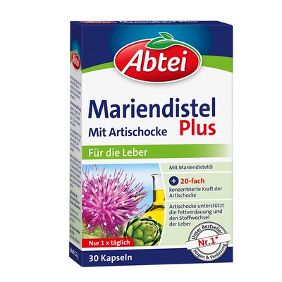 abtei爱普泰奶蓟朝鲜蓟养肝片