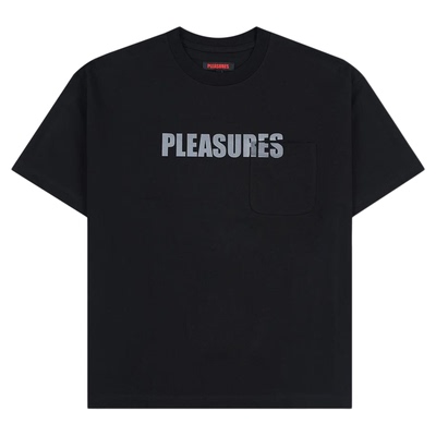 PLEASURES胸口印花短袖T恤