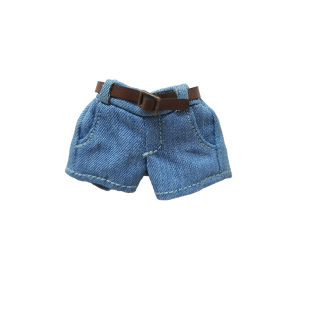 1/12娃衣6寸机娘窝之壳romankey女素体紧身短T有后代牛仔短裤