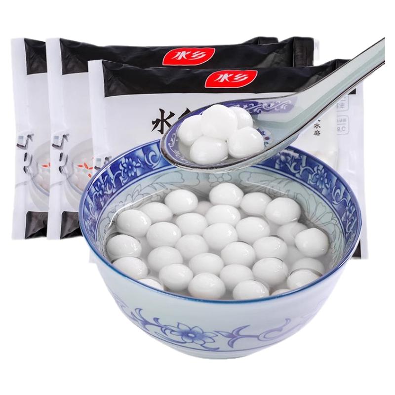 水乡珍珠芋圆无馅百搭水果早餐甜品速食糯米小汤圆米酒酿醪糟圆子