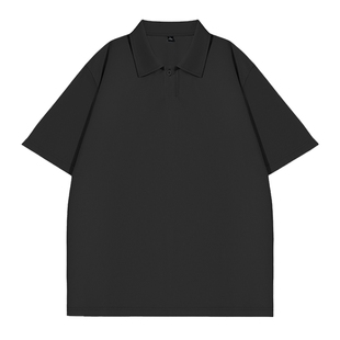 班尼路POLO衫男士夏季纯色凉感百搭短袖体恤青少年宽松半袖上衣LF