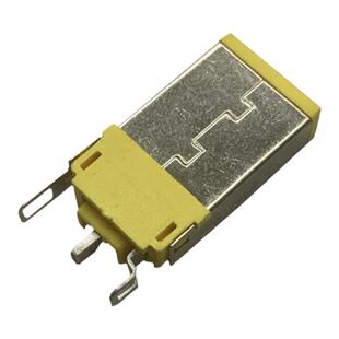 DC联想方口焊接电源接口母座 7.4*5.0/7.4*0.6惠普笔记本注塑插头