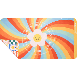 沙滩巾游泳毛巾专用速干大浴巾便携旅行外披衣吸水浴袍儿童中大童