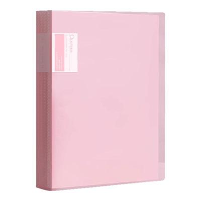 得力透明资料册A4大容量