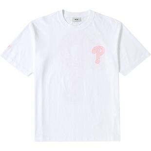 MLB粉色圆领短袖女装2025夏季新款透气运动服上衣透气T恤衫