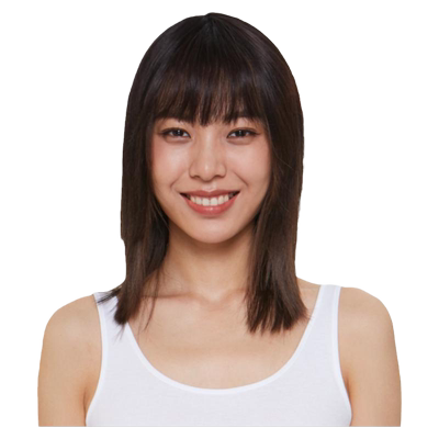 LUCYLEE顶心自然刘海假发片