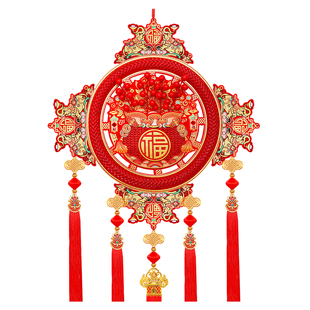 高颜值红果福袋挂件高档新年挂饰福包钱袋子春节客厅入户门中国结