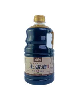 豆海金标土酱油酿造酱油头道老式