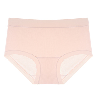 爱黛10A抑菌底裆内裤女士轻薄无痕舒适加长底裆中腰三条装A70480H