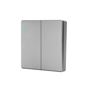 家用民宿客房二开单双控酒店宾馆床头柜控制开关插座面板定制刻字