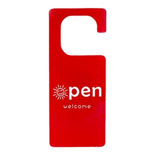 正在营业中双面挂牌定制欢迎光临店主不在扫码二维码休息中有事外出打电话马上回来店铺时间创意提示门牌吊牌