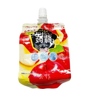 日本Tarami蒟蒻果味果冻低卡路里酸甜可口便携办公室休闲布丁零食