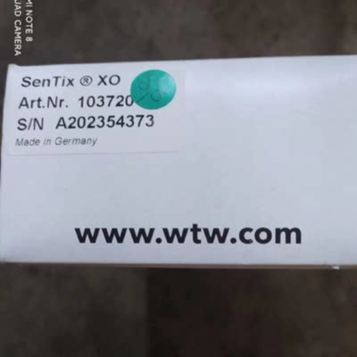 议价德国WTW上泰SenTixXO在线式PH电极SenTix RO探头3米线 货号10
