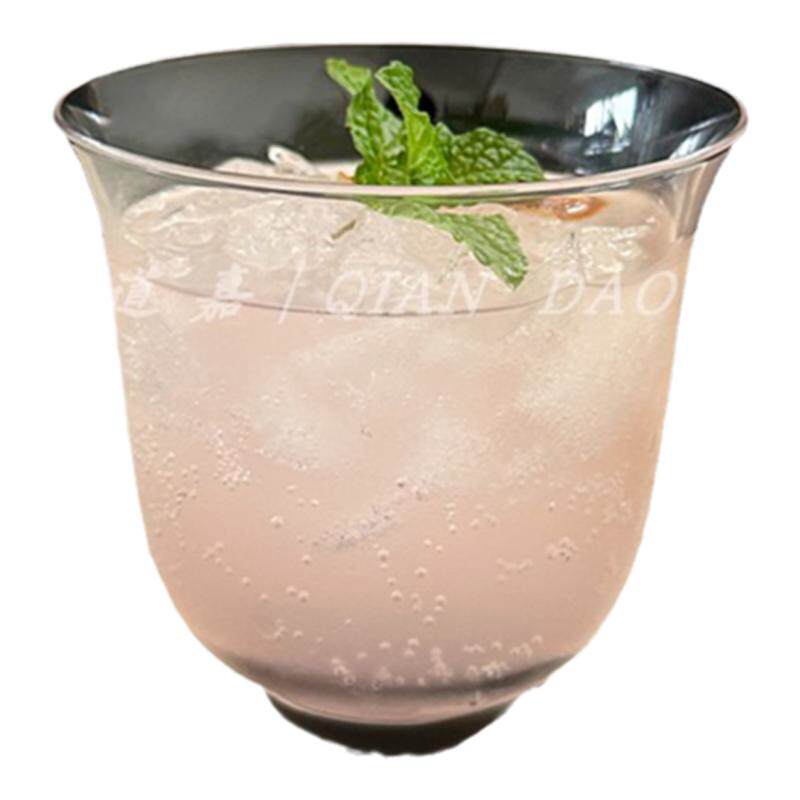 钱道嘉ins复古风冰咖啡杯拿铁杯