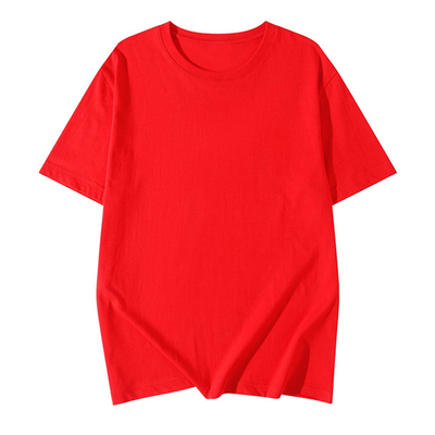 2026新年红印花财神纯棉T恤女