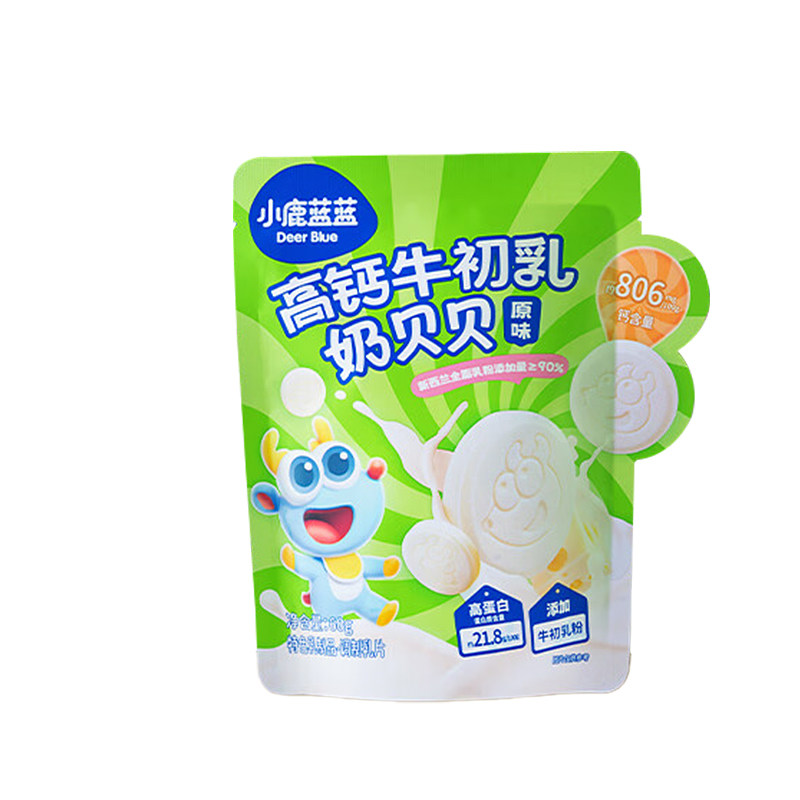 小鹿蓝蓝高钙奶片奶贝儿童解馋