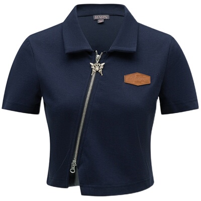 rarn短袖辣妹学生辣妹上衣显瘦