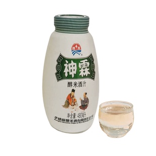 神霖孝感米酒汁米酒醪糟汁甜酒480ml低度糯米酒月子酒汁湖北特产