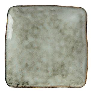 吉田成器日式陶瓷菜盘家用大盘子特别好看的高级创意风方形瓷盘子