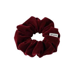 秋冬高级感丝绒大肠发圈简约头饰韩国高弹力丸子头发绳扎马尾头绳