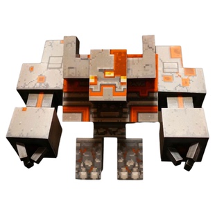 我的世界红石巨兽霜冻巨兽丛林憎恶手工diy纸模型人偶手办玩具摆