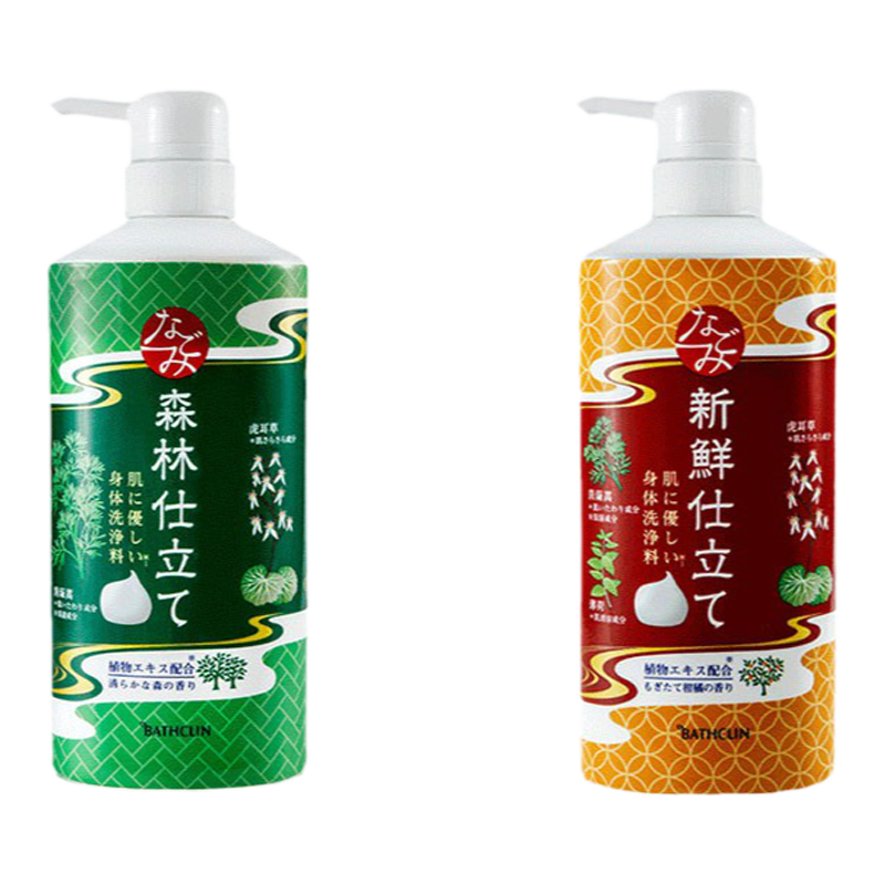 日本舒和沐浴露森香柑橘进口清凉