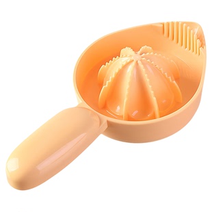 手动榨汁器家用自制橙汁果汁榨汁机鹰嘴导流口不漏不洒柠檬挤压器