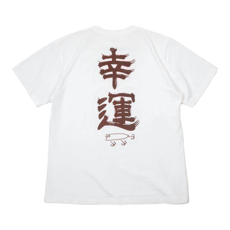 马登工装 温感变色幸运短袖T恤复古宽松重磅文字印花纯棉体恤男夏