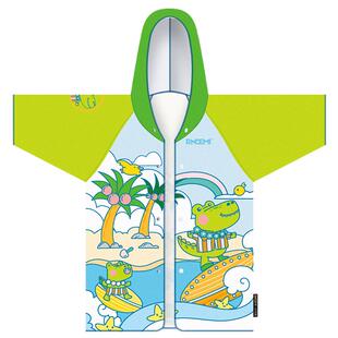 儿童浴袍吸水速干浴巾斗篷游泳专用沙滩毛巾女童男童便携式吸水巾