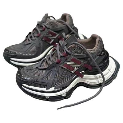 IDO时髦厚底增高老爹鞋女撞色春