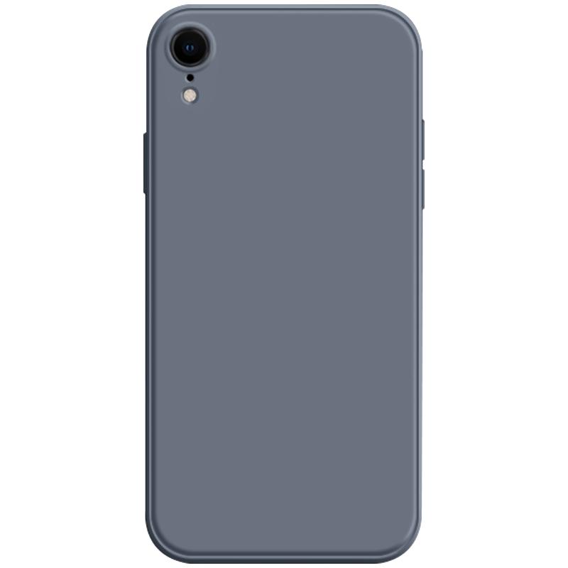 适用于苹果xr手机壳液态硅胶iphonex新款全包xsmax防摔保护软套xs直边简约纯色超薄max男女磨砂情侣潮网红ins