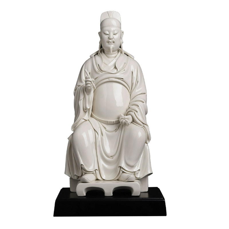 文昌帝君神像家用供奉摆件大师瓷