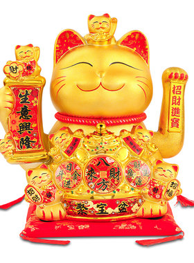 璞琪工坊招财猫自动招手