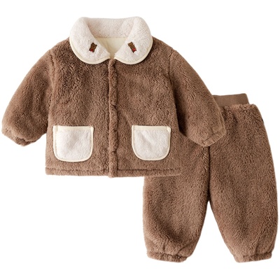 嘟嘟家珊瑚绒睡衣秋冬款