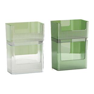 日本冰箱侧门收纳盒门内侧收纳盒食品级冷藏整理盒保鲜盒整理分格