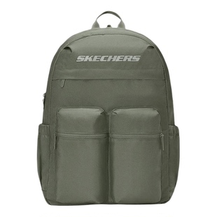 Skechers/斯凯奇正品四季款男女同款休闲双肩背包L225U146-02BV