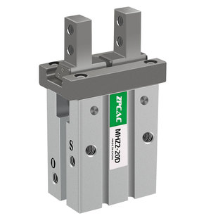 气动手指气缸MHZL2夹具平行夹爪气爪MHZ2-10D/16D/20D/25D/32D/40