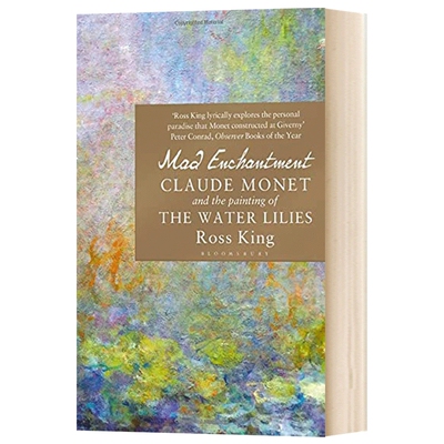 英文原版 Mad Enchantment Claude Monet and the Painting of the Water Lilies 莫奈 和他痴迷的睡莲 英文版 进口英语原版书籍