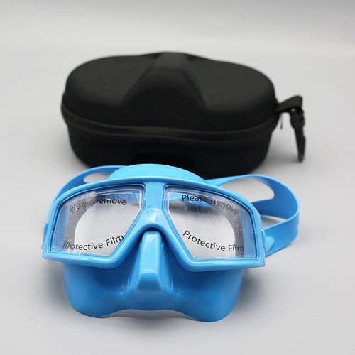 专业自由潜水镜浮潜套装水肺潜水镜湿式硅胶呼吸管防雾潜水镜套装