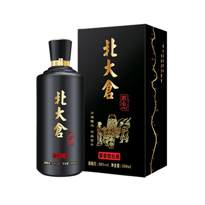 北大仓匠心1914酱香型白酒53度500ml*1瓶商务宴请纯粮酒