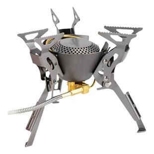 火枫FMS-100T钛金属炉具 分体钛炉头 野营高海拔气炉/双通道预热