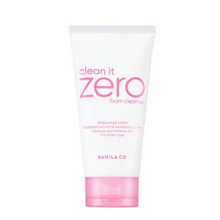 芭妮兰zero洗面奶女深层清洁收缩毛孔卸妆二合一泡沫洁面乳霜apg