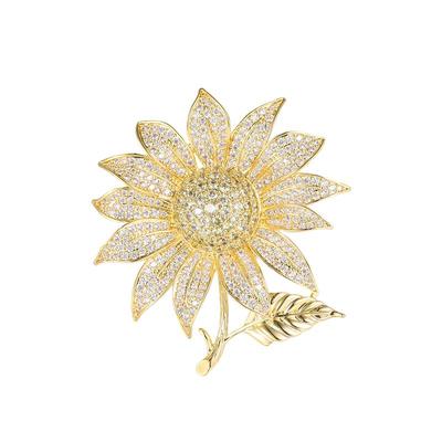 【紫罗兰正版】向阳葵胸针