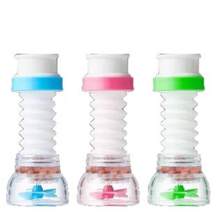 厨房通用水龙头防溅花洒过滤器延伸器可旋转伸缩自来水节水滤水器